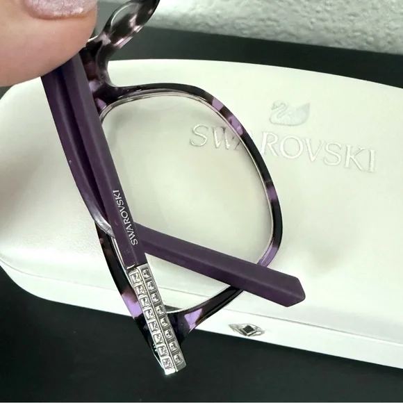 Swarovski SW5239 055 Optical Eyeglasses Frame Only with Case - Picture 3 of 10